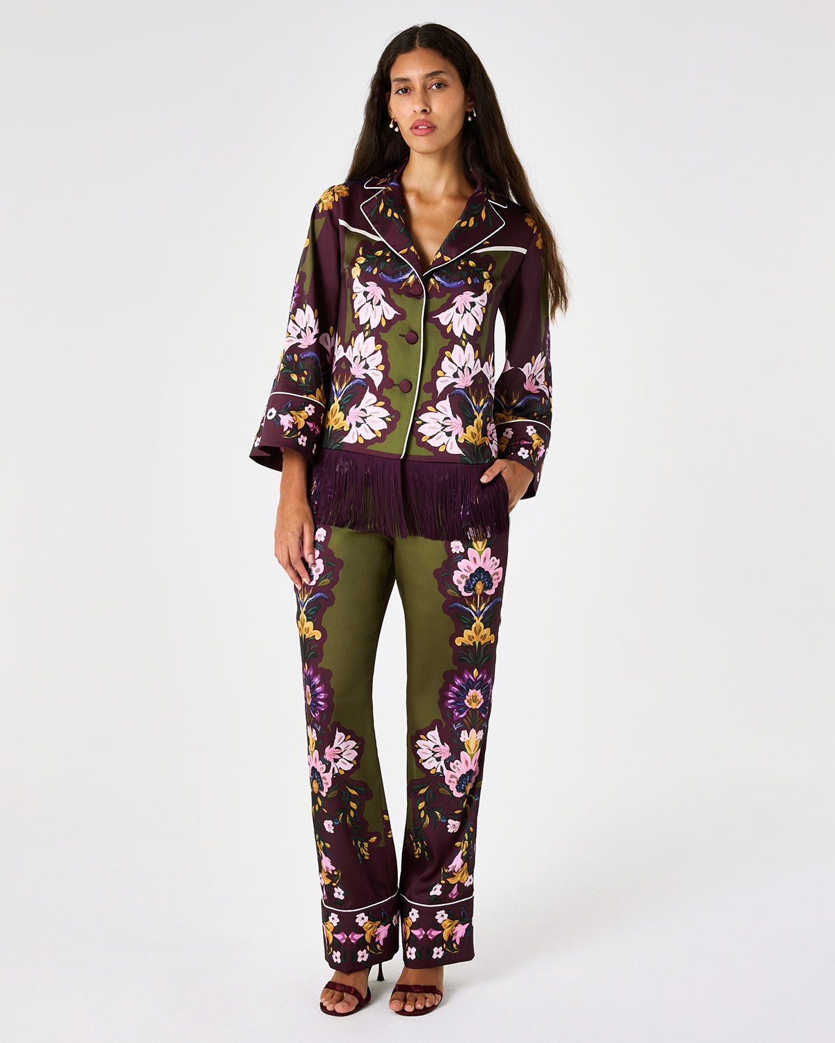 Havana Twill Trouser - Ambra Florita media 2