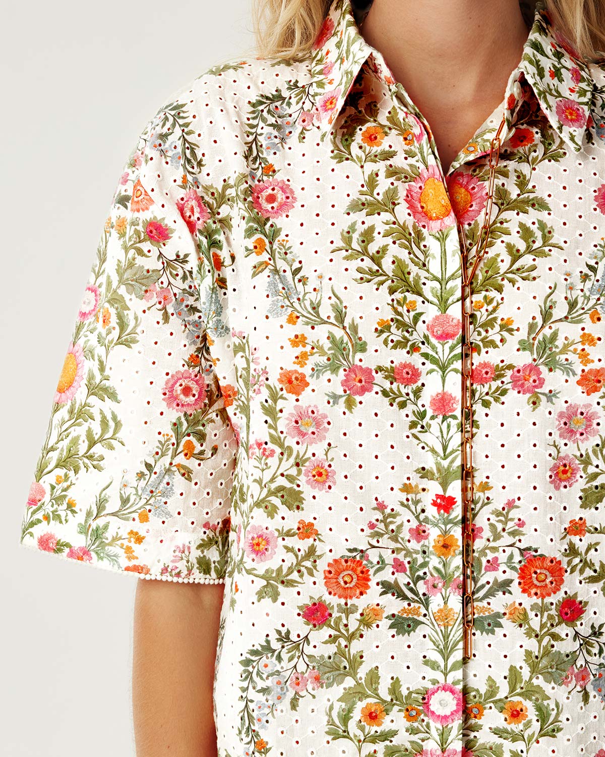 Joshua Broderie Anglaise Trouser - Botanic Eden