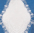 Constance Broderie Anglaise Midi Dress - Lace/Denim