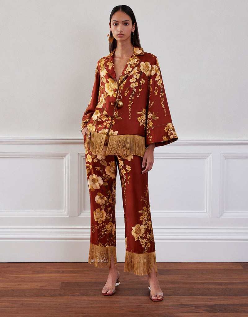 Haven Twill Trouser - Cherry Blossom Brown media 3