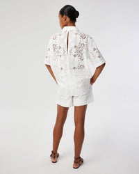 Akari Lace Top - White media 3